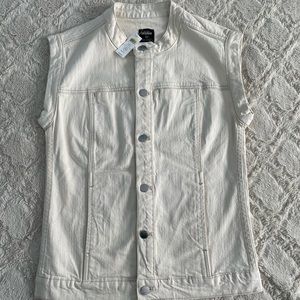 Kate Spade Saturday Denim Vest, Size XS. NWT!